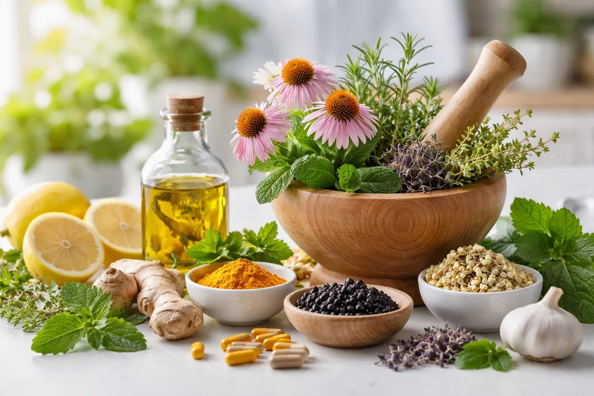 Peut-on améliorer son système immunitaire avec des plantes